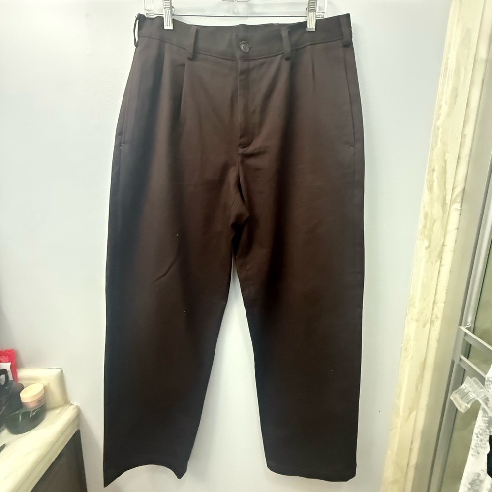 Zara Dark Brown Khaki Pants